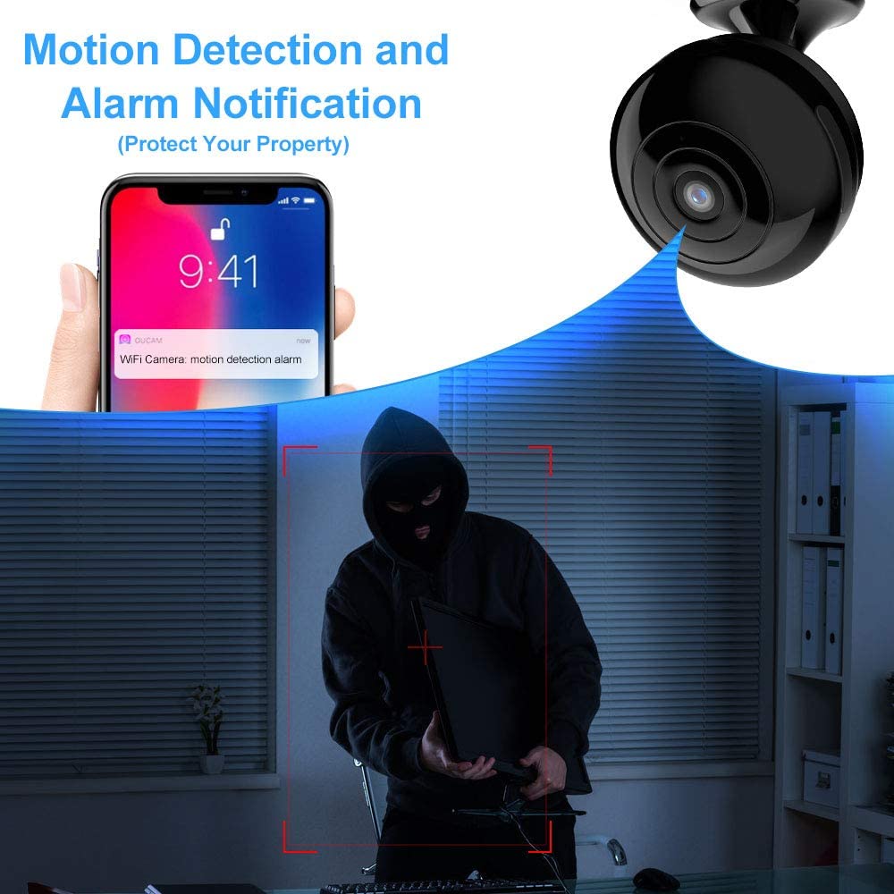 Mini Hidden-Camera WiFi-Spy Camera Wireless 1080P - Image 4
