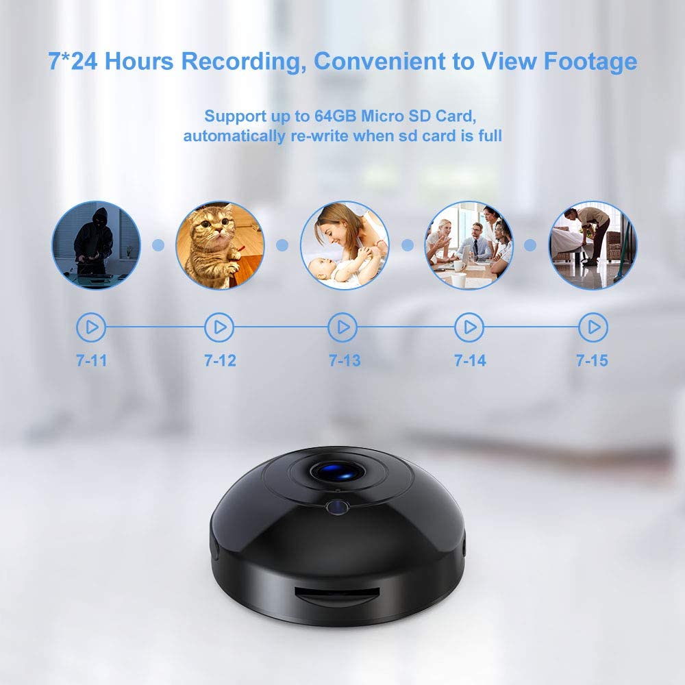Mini Hidden-Camera WiFi-Spy Camera Wireless 1080P - Image 6